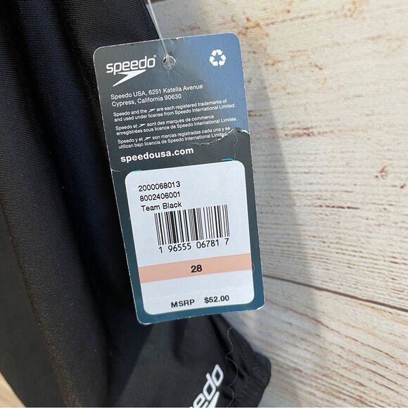 NEW WITH TAGS SPEEDO SOLID SUPER PROBACK ONE PIECE SWIMSUIT IN BLACK - Picture 6 of 7